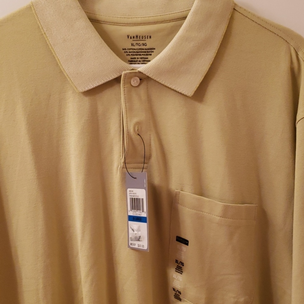 Lime green polo shirt - Picture 2 of 3
